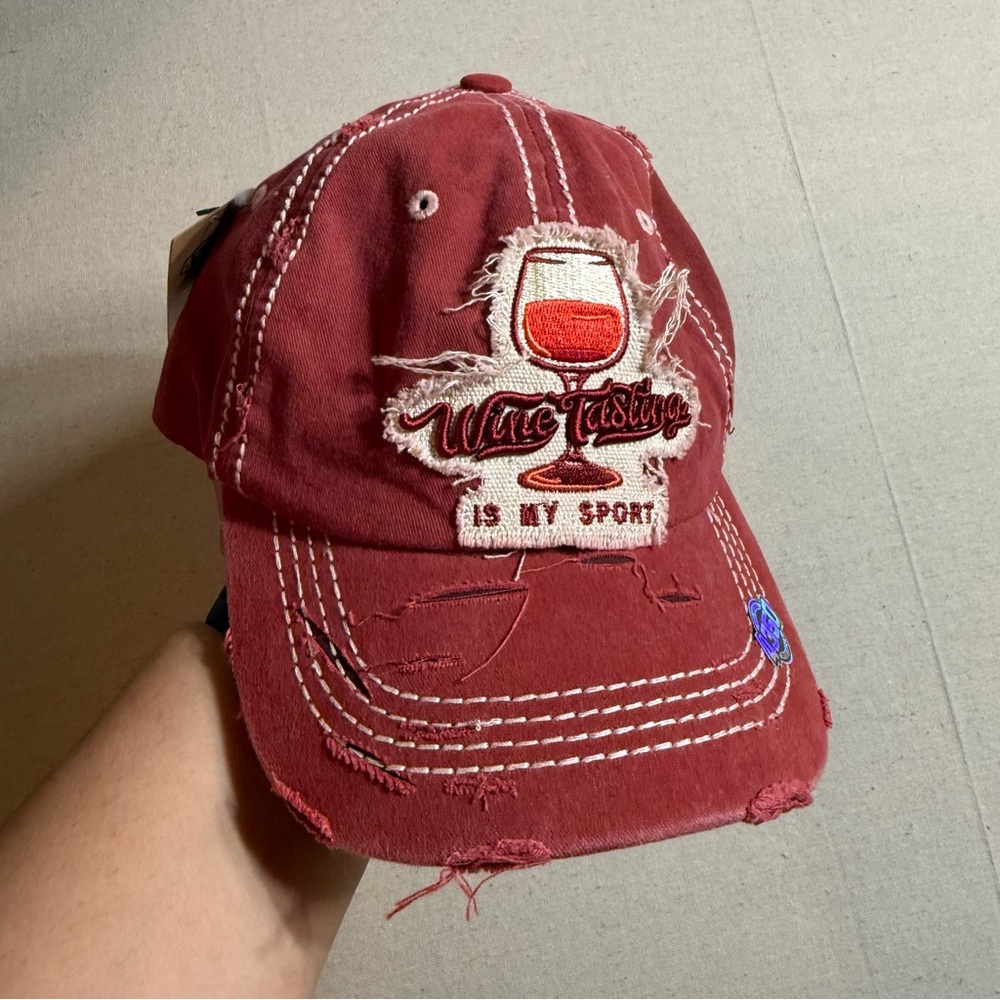 4350 District Burgundy Wine Sport Hat